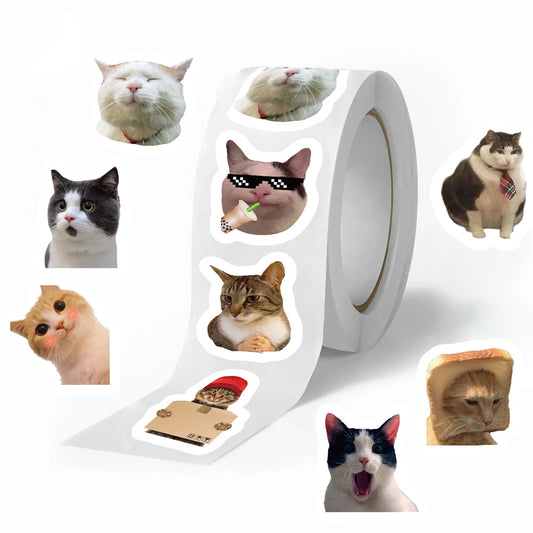 Cat Pattern Roll Sticker