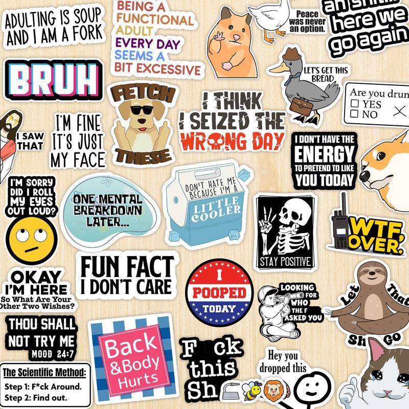 Funny Saying Sticker