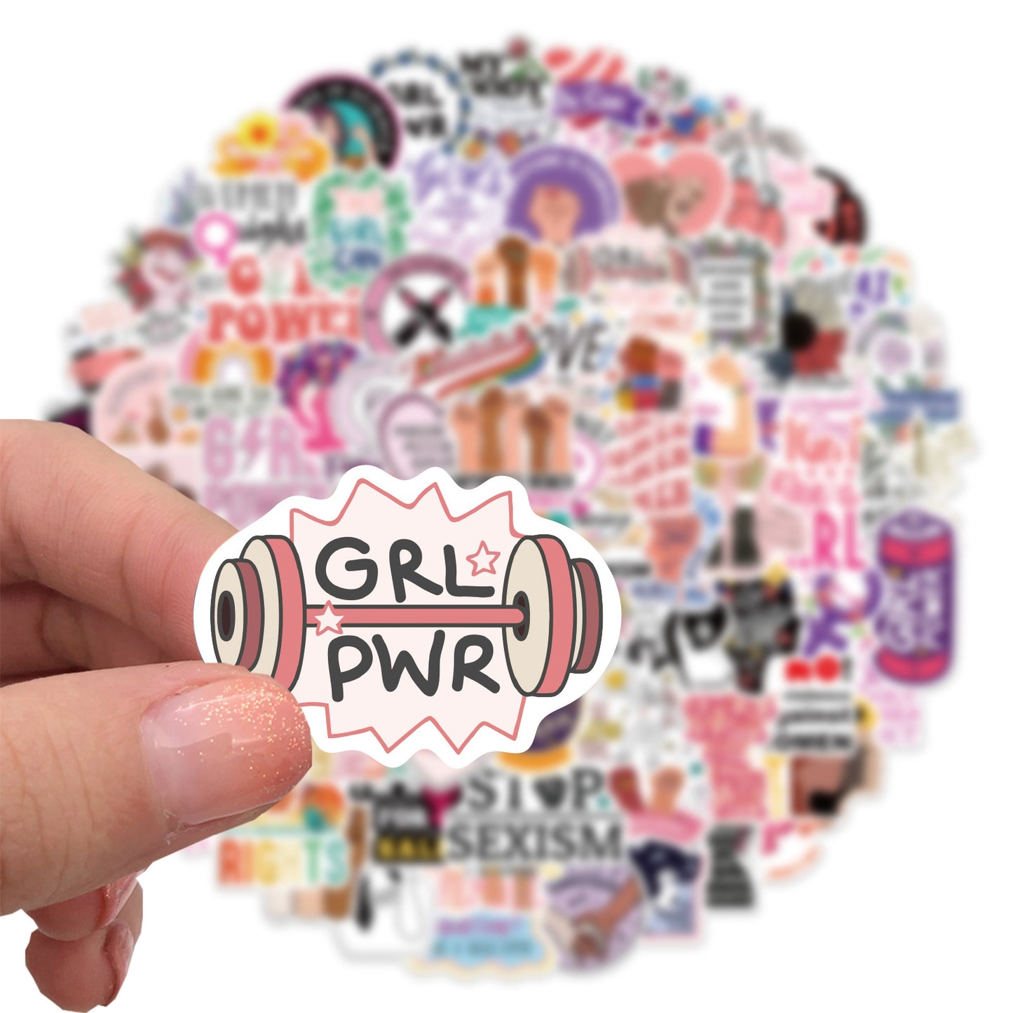 Feminism Slogan Sticker