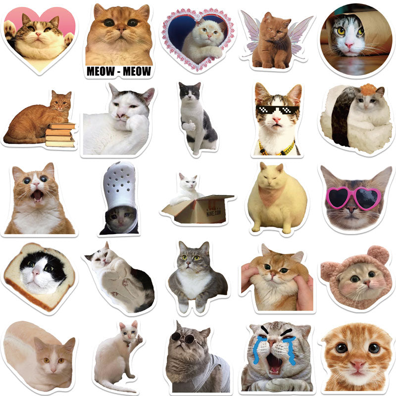 Cat Pattern Sticker