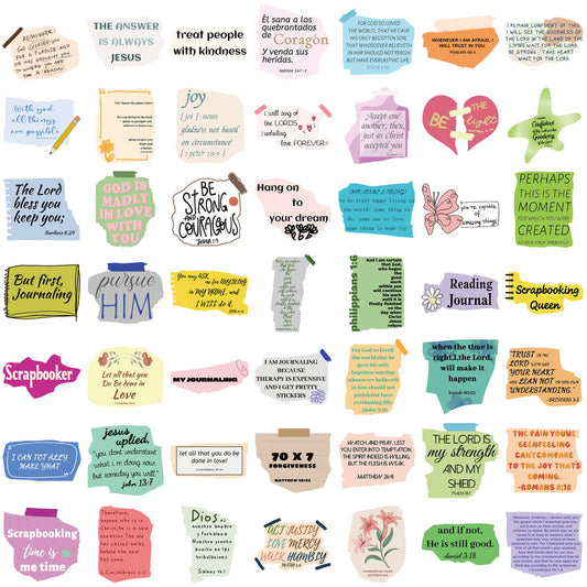 Cartoon Verse Pattern Sticker