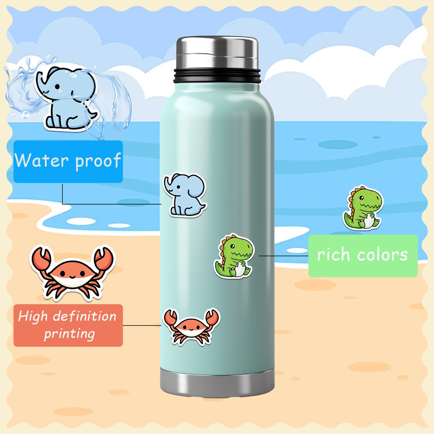 Cute Animals Sticker