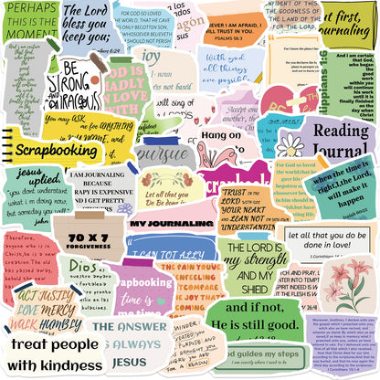 Cartoon Verse Pattern Sticker