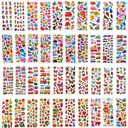 Cartoon 3D Stickers