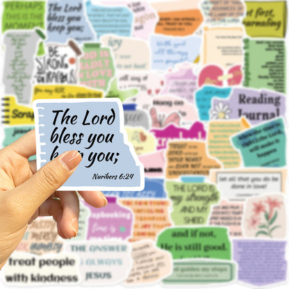 Cartoon Verse Pattern Sticker