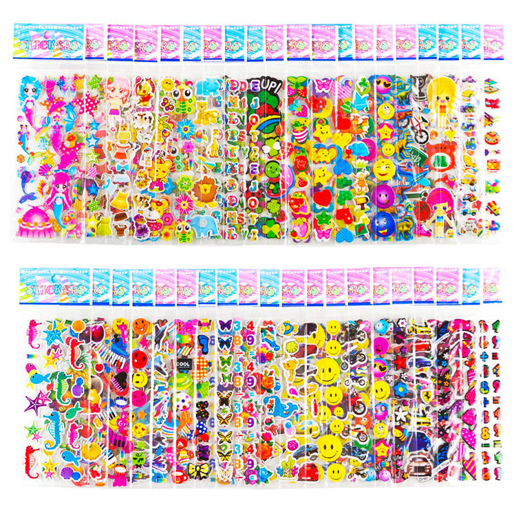 Cartoon 3D Stickers