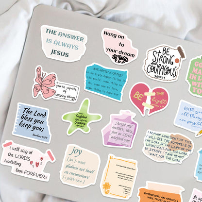 Cartoon Verse Pattern Sticker