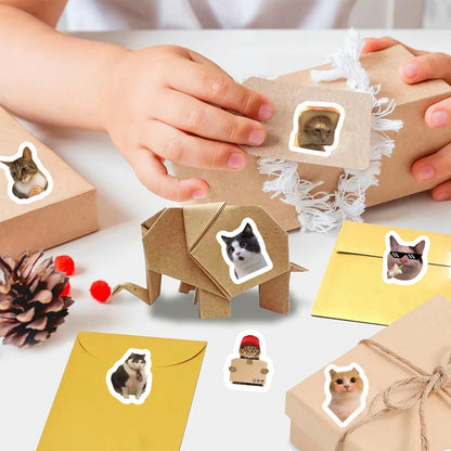 Cat Pattern Roll Sticker
