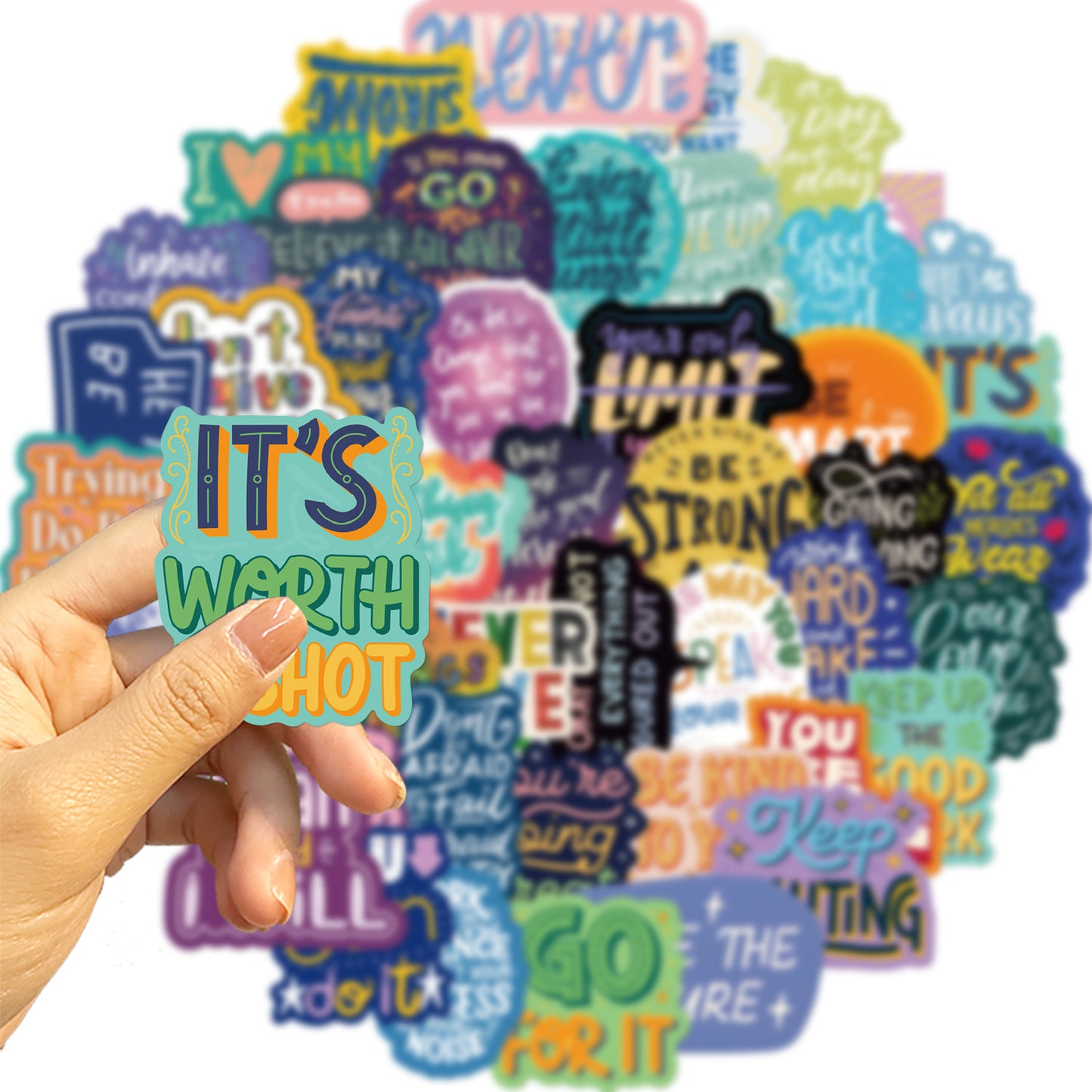 Motivational Text Stickers