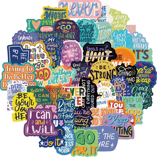 Motivational Text Stickers