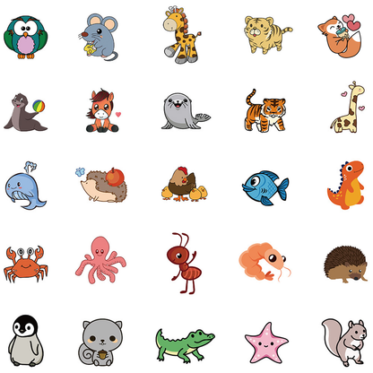 Cute Animals Sticker