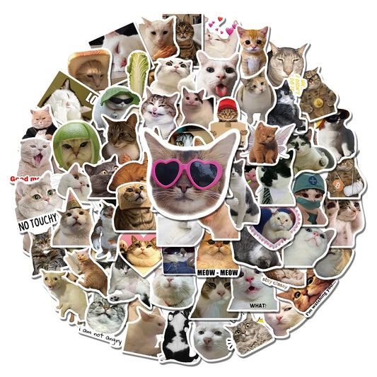 Cat Pattern Sticker