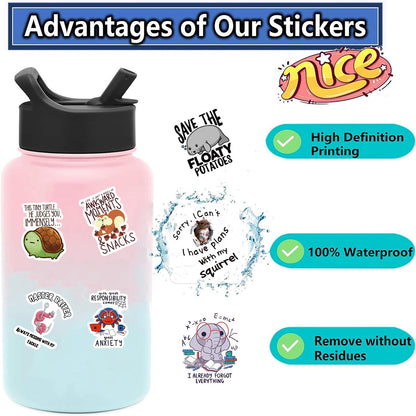 Animal Slogans Sticker