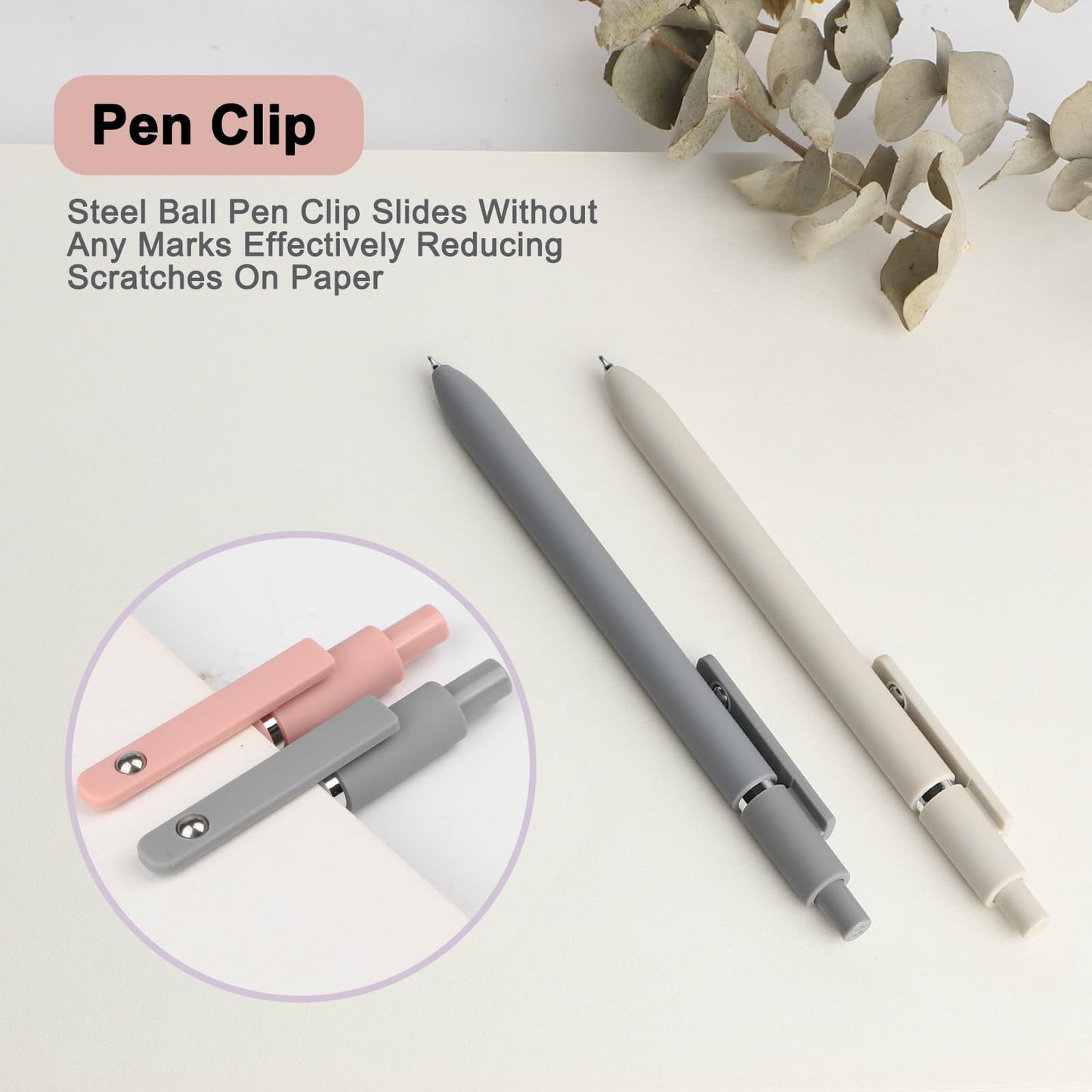 5-piece Morandi color gel pen set